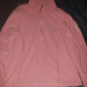 Girls northface half zip